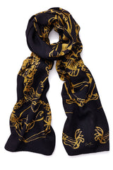Aceso Silk & Cashmere Scarf