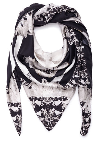 Hades Silk Twill Scarf