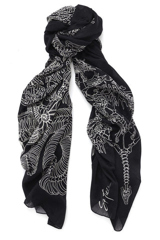 Ceto Silk & Cashmere Scarf