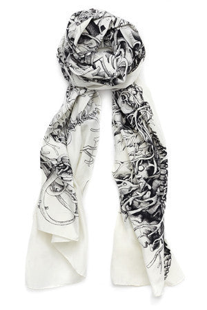 St. Piece Silk & Cotton Scarf