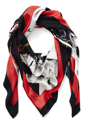 John Silk Twill Scarf